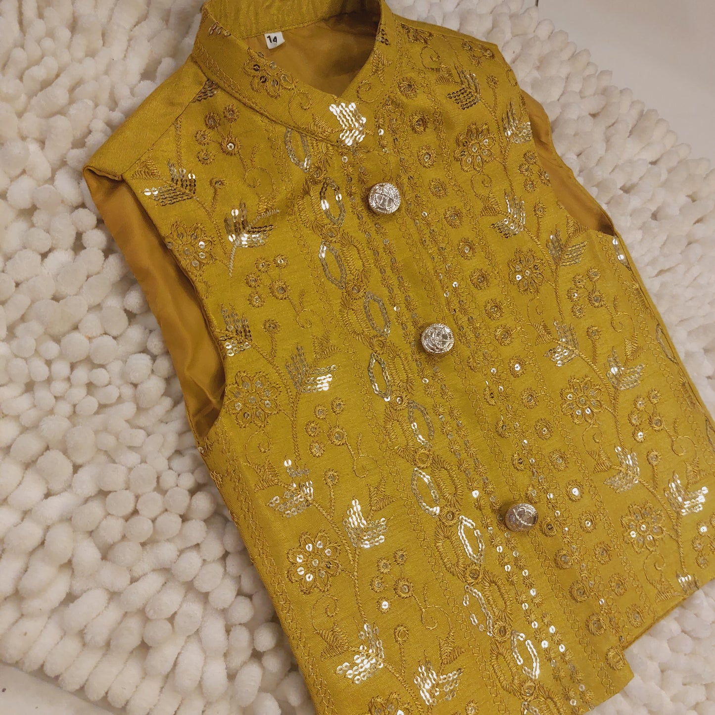 Lime Green Waistcoat only