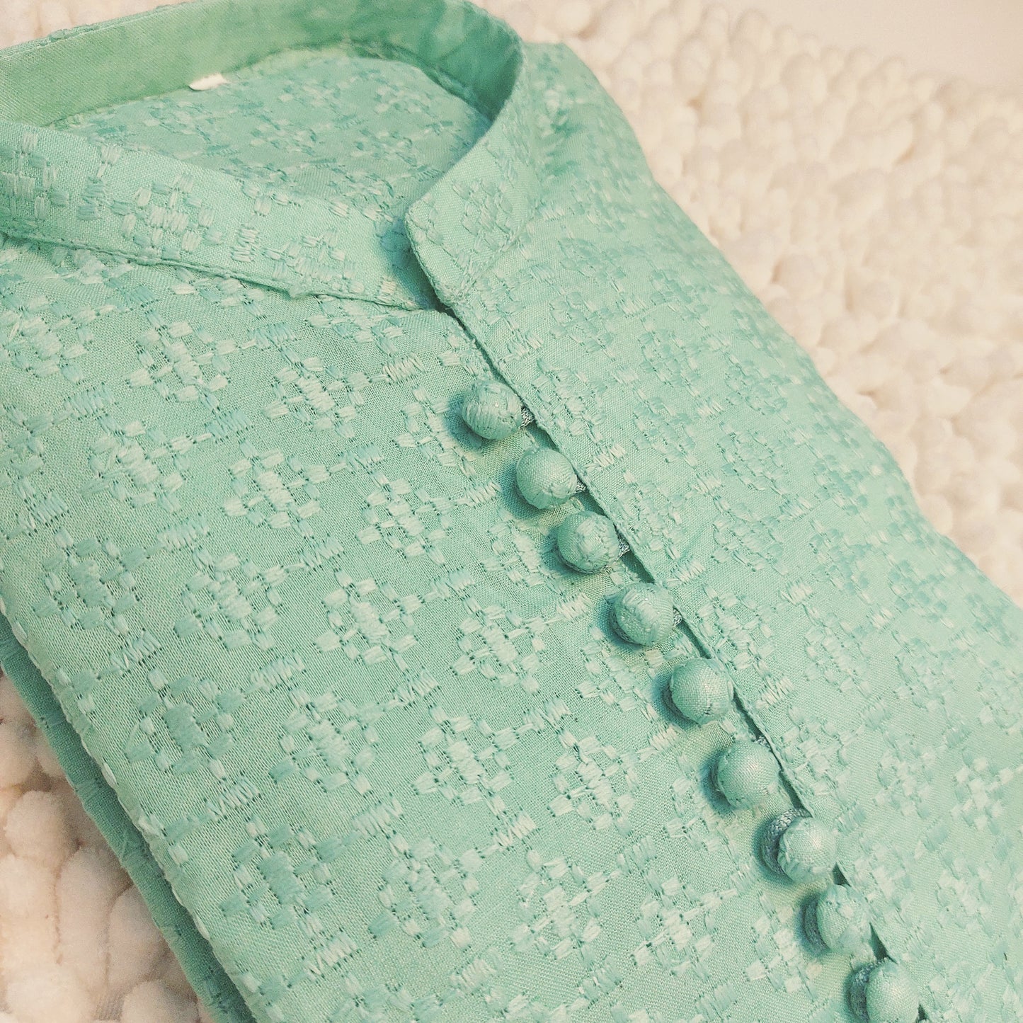 Ice Green Chicken Kurta