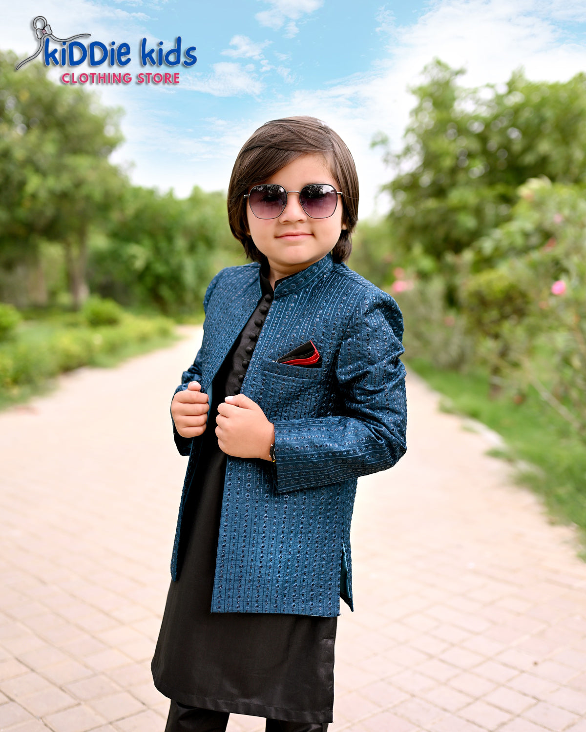 Zinc Open Prince Coat With Kurta Trouser 2001