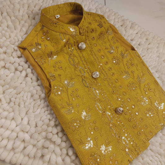 Lime Green Waistcoat only