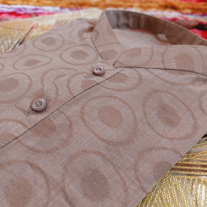 Tan Brown Kurta Wear