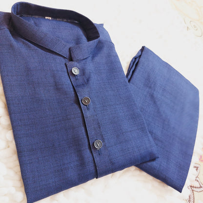 Navy Charm Kurta & Trouser