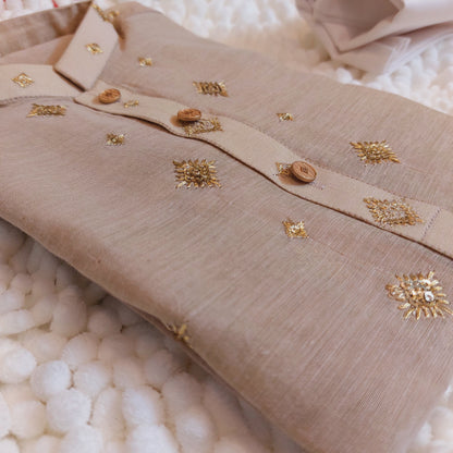 Honey Cotton Banarsi Kurta