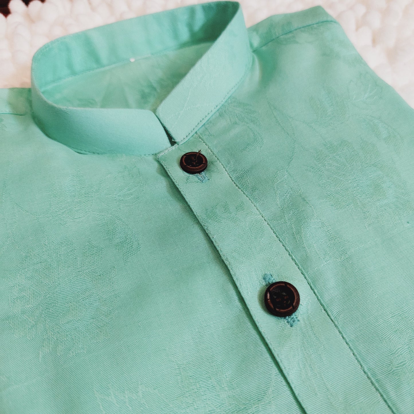 Mint Green Cotton Kurta