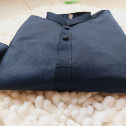 Navy Blue Kurta Trouser