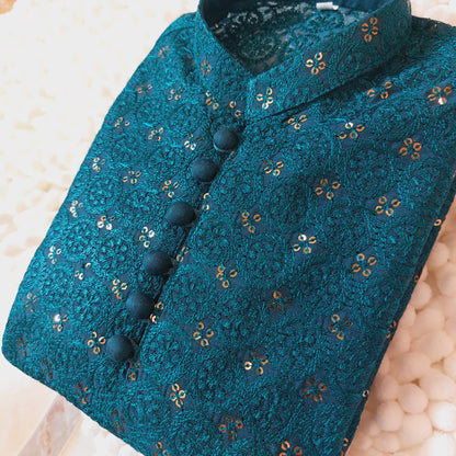 Sea Green Formal Kurta