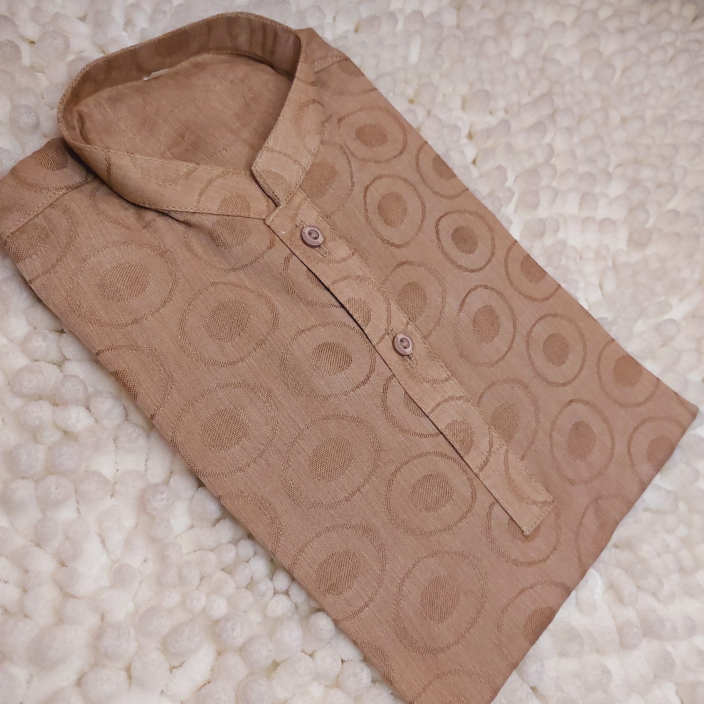 Tan Brown Kurta Wear