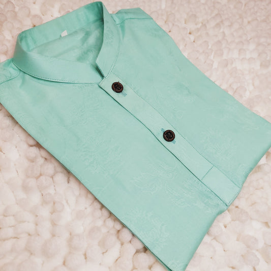 Mint Green Cotton Kurta