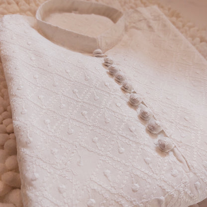 White Chicken Kari Kurta