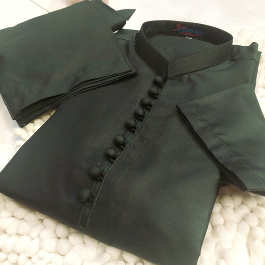 Emerald Green Kurta With Trouser