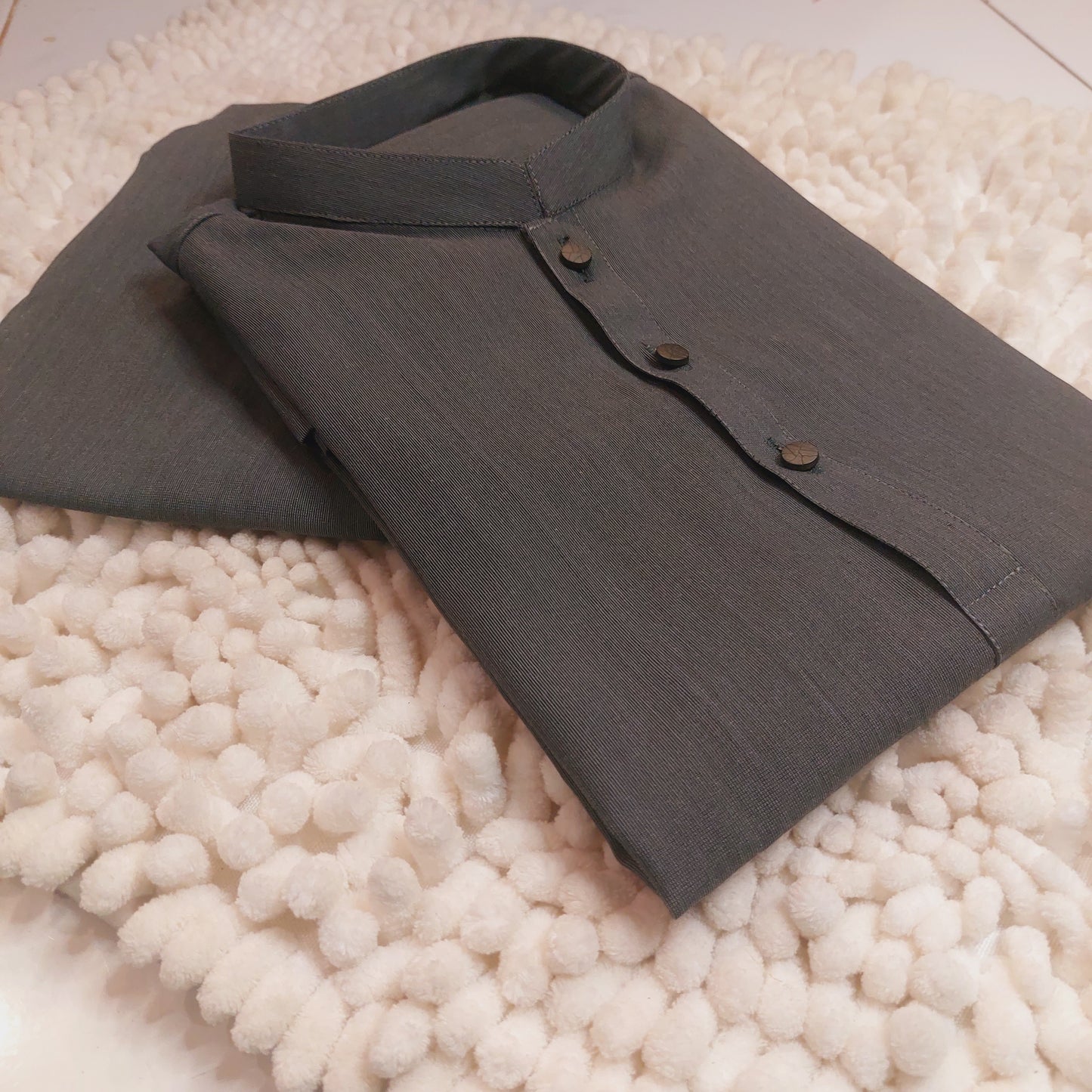 Ash Grey Kurta and Trouser