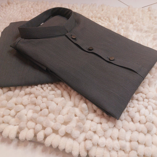 Ash Grey Kurta and Trouser