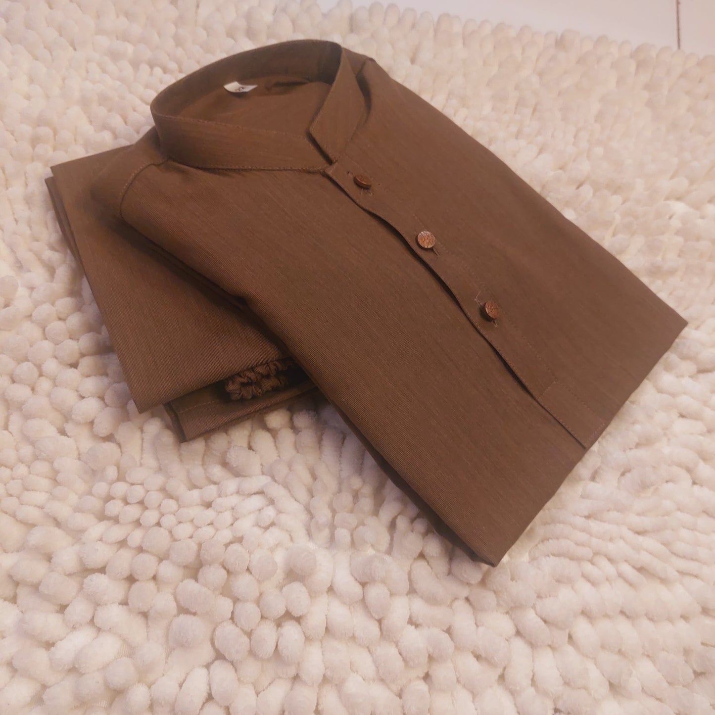 Ash Brown Kurta and Trouser