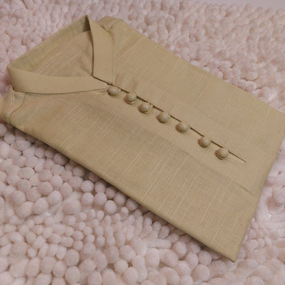 Light Pista Loops Kurta Only