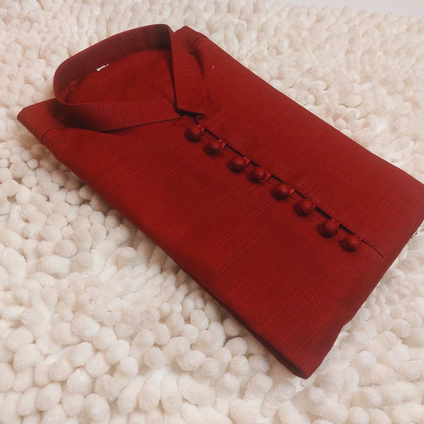 Maroon Loops Kurta Only