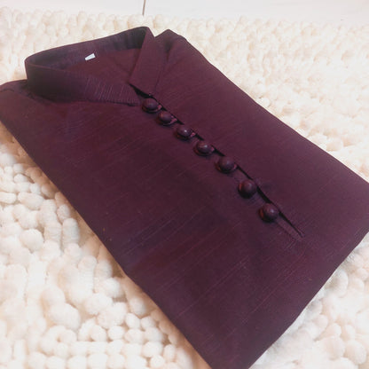 Plum Loops Kurta Only