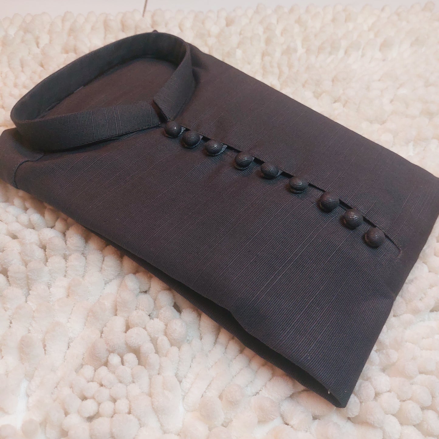 Grey Loops Kurta Only