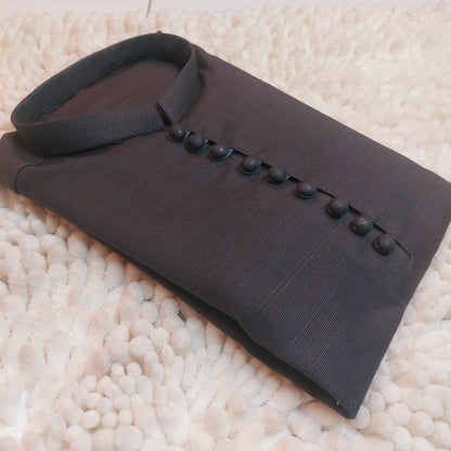 Grey Loops Kurta Only