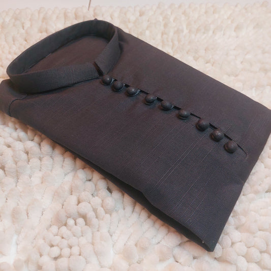 Grey Loops Kurta Only