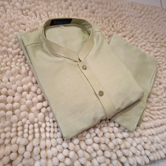 Olive Green Kurta Trouser