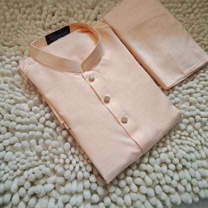 Peach Kurta Trouser