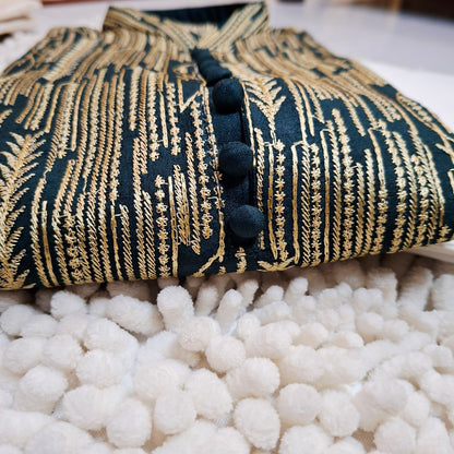 Zinc Embroidered Kurta with Trouser