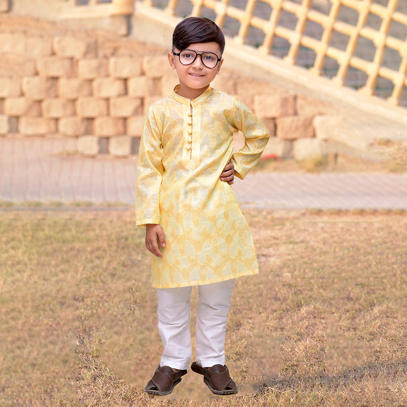 Lemon- Kurta with Trouser