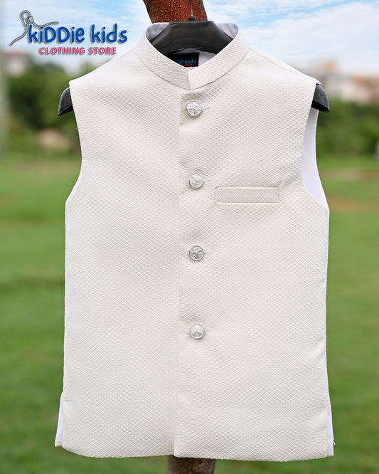Pure White Waistcoat only
