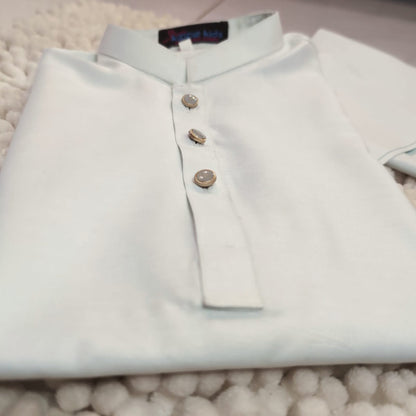 Ice Blue Kurta Trouser