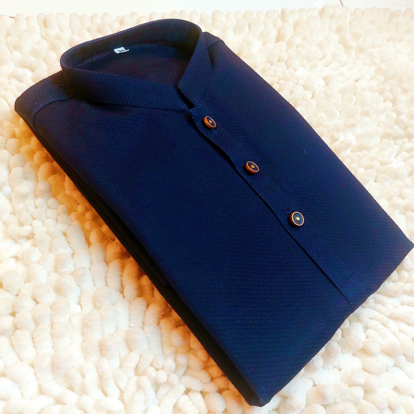 Royal Blue Cotton Kurta