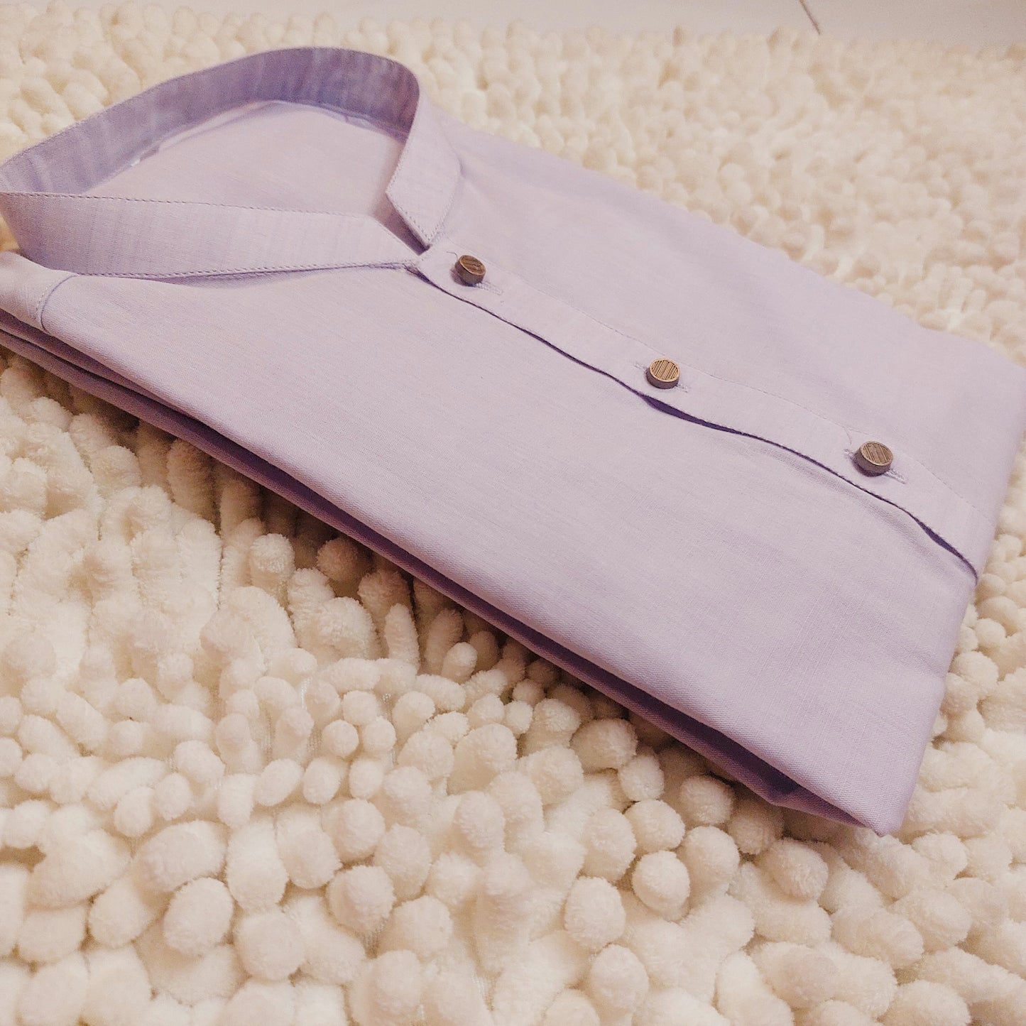 Lilac Cotton Kurta